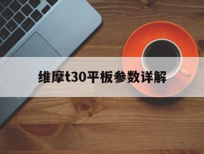 维摩t30平板参数详解（维摩是什么意思?）「维摩科技有限公司」