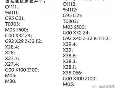 t30螺纹怎么编程_m30x15螺纹数控编程「tr30x6螺纹编程」