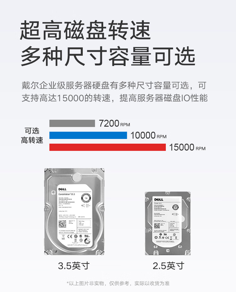   戴尔(DELL)服务器工作站企业级SATA/SAS硬盘 戴尔配件