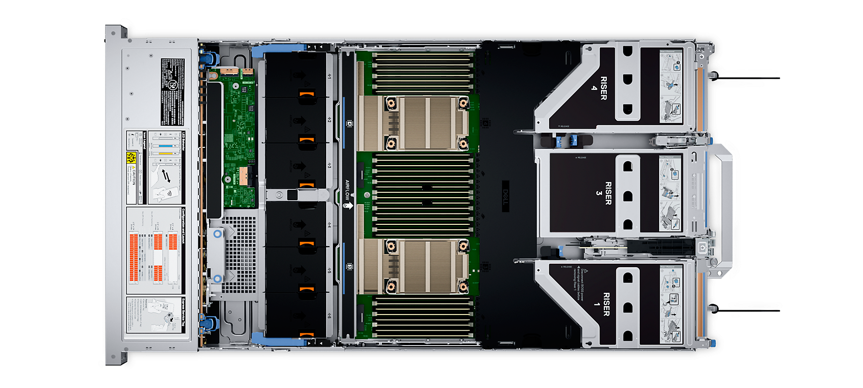  戴尔(DELL)PowerEdge R860机架式2U四路服务器规格参数及报价价格 戴尔机架式服务器